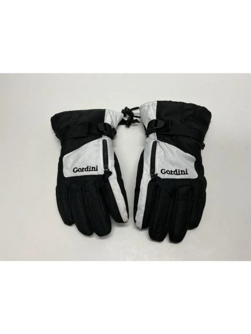 Gordini Jr Black Winter Gloves Youth Medium Ski Snow Gloves Zipper Pocket Drimax